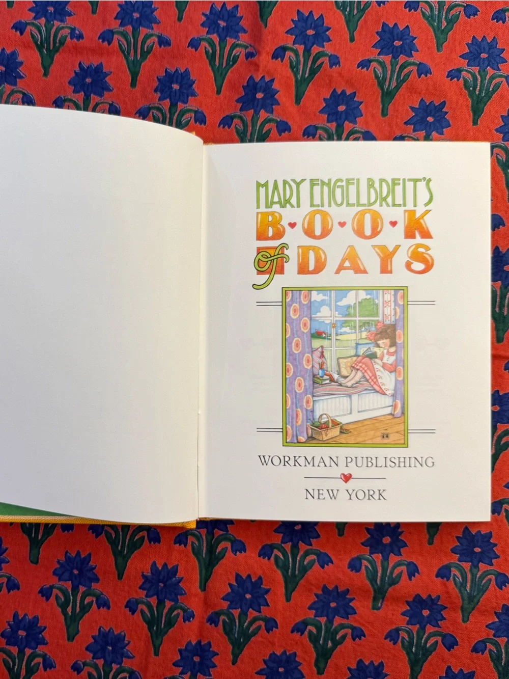 Mary Engelbreit Book of Days Hardcover Calendar Planner Diary Journal like new